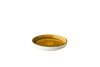 Bord opstaande rand 16,2 cm geel Jersey