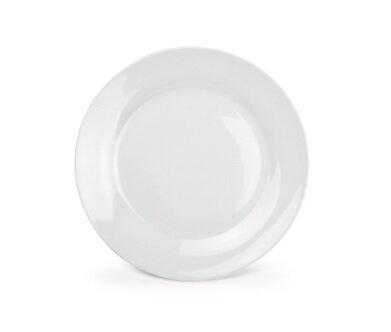 Bord rond 20 cm Basic porselein