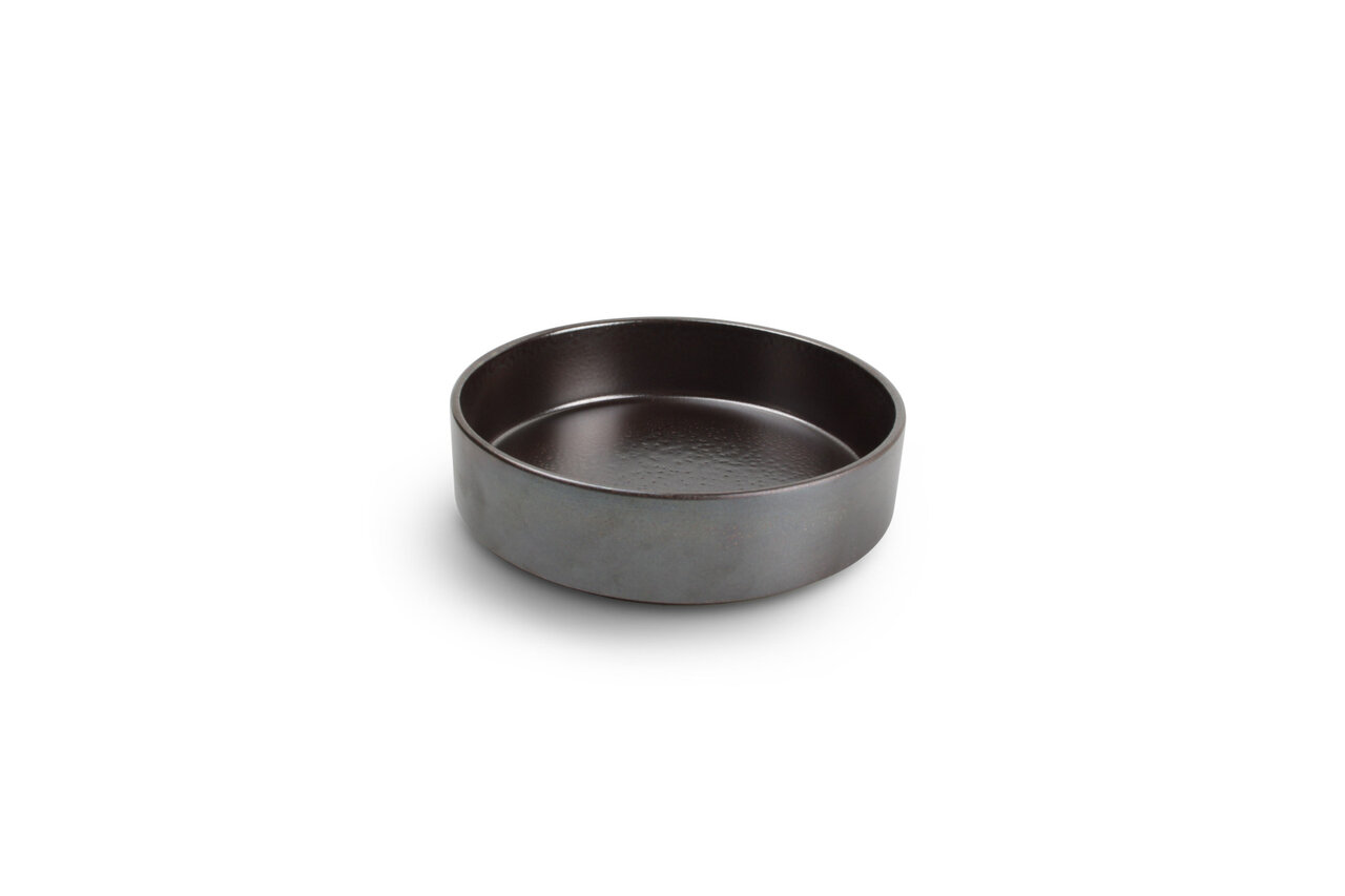 Kom 16 cm Yong Verso Black stapelbaar