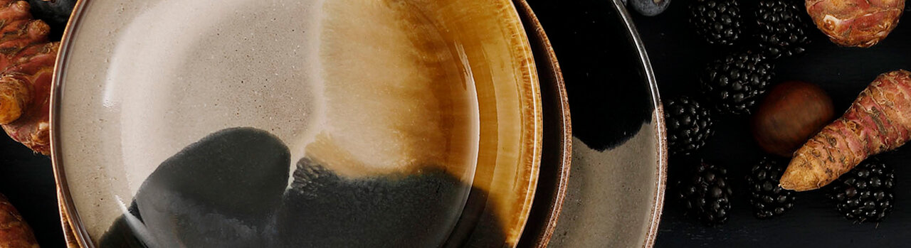 Schaal 17,5 cm Aquarel