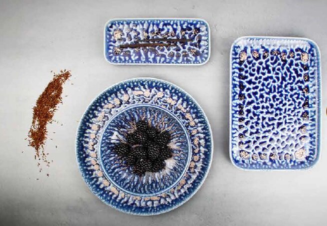 Bord plat 26 cm Oxido cobalt 