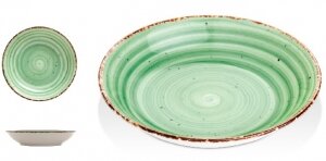 Gural Ent Diep Bord Groen 20 cm