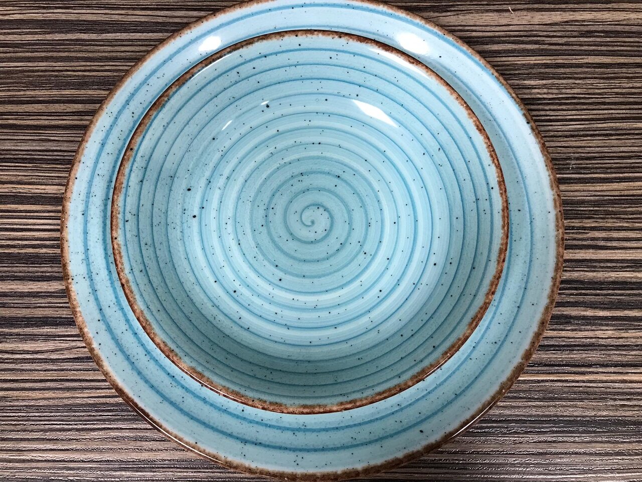 Gural Ent Plat bord blauw 21 cm