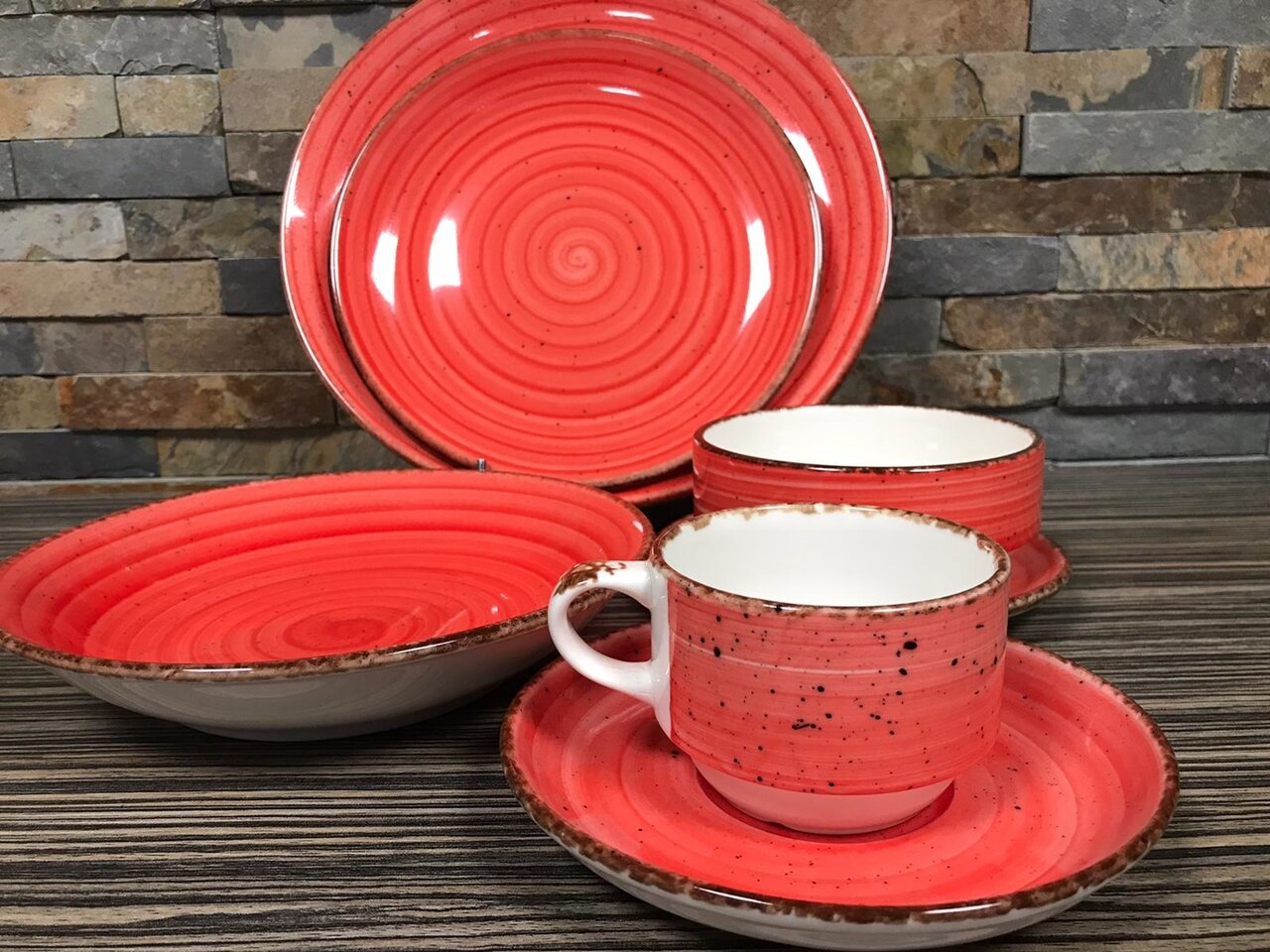 Gural Ent Kop en Schotel rood 170 ml