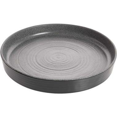 Melamine Bord 40,5 cm Cheforward Infuse Grijs