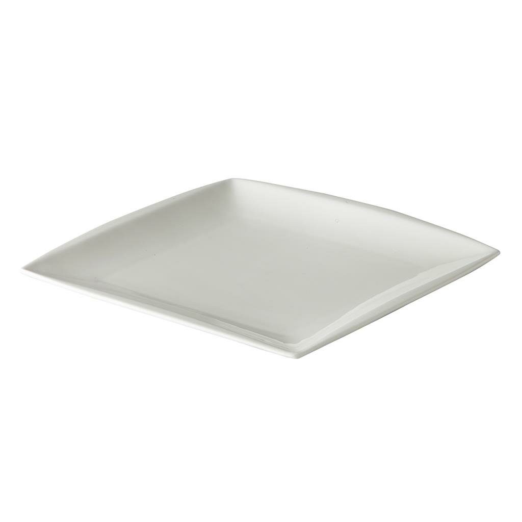 Vierkant bord 25.4cm x25.4cm Q Fine China