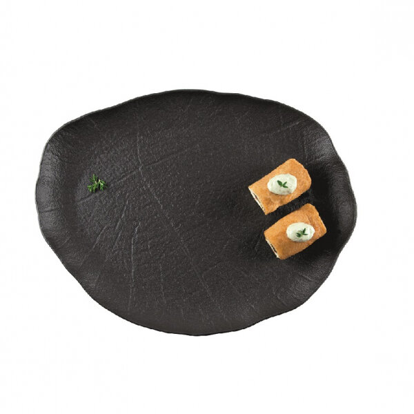 Schaal 37 cm ovaal Bonna Shade Zwart