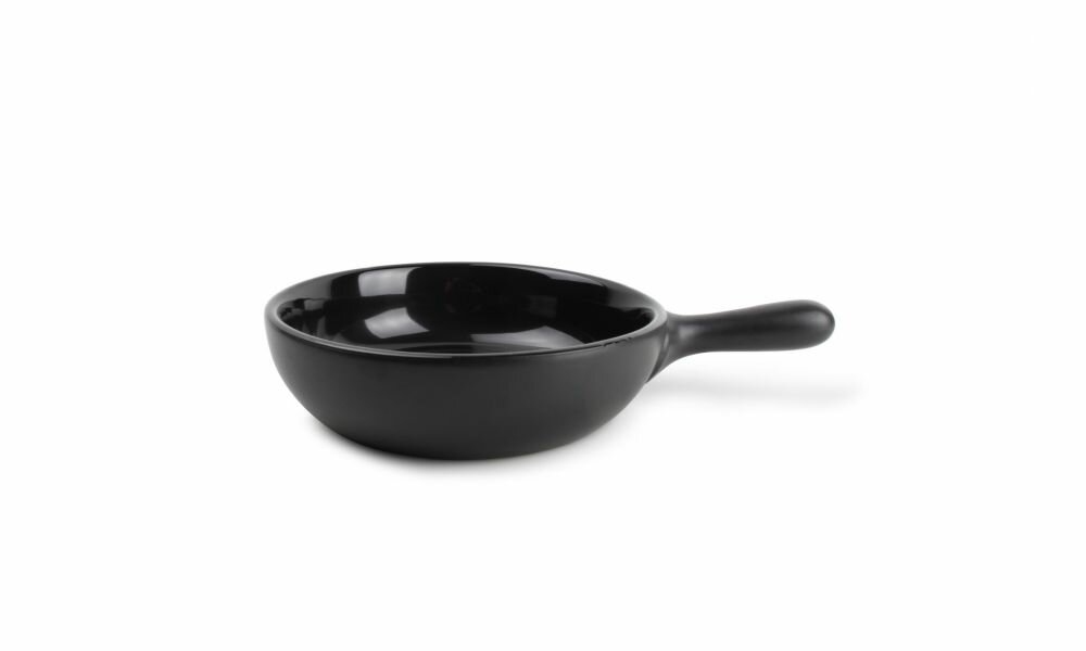 Ovenschaal rond met greep 19&nbsp;cm zwart Ardo