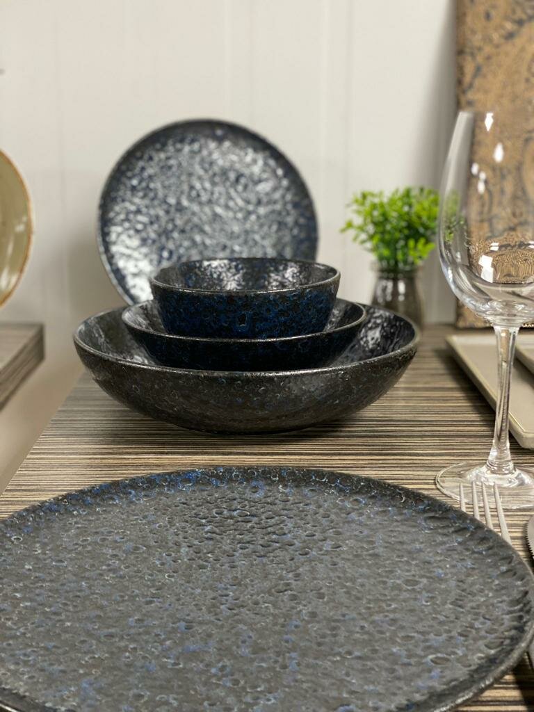 Diep bord 25 cm Midnight Dusk