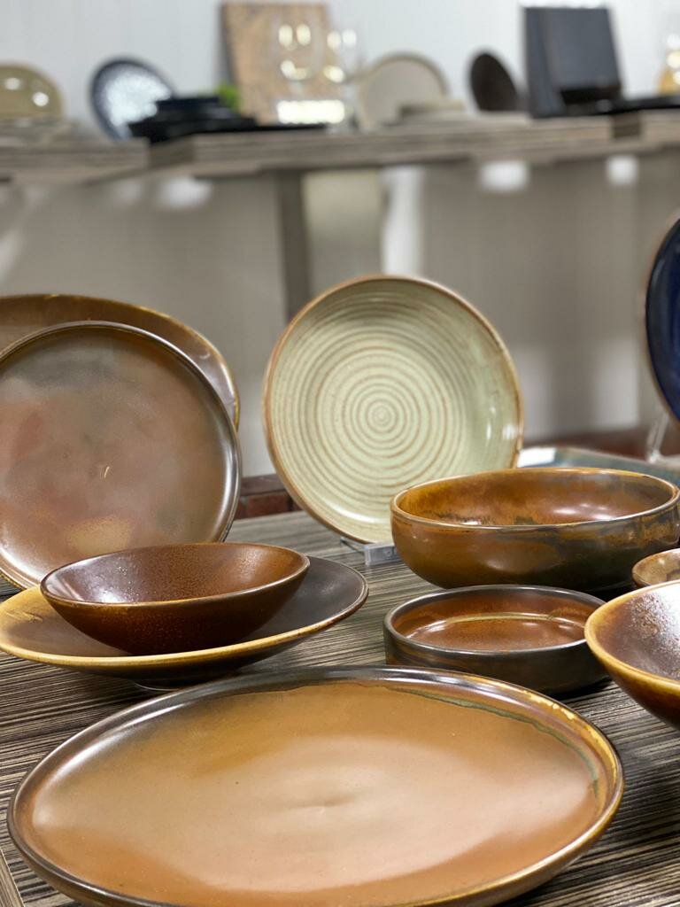 Bord 20 cm Escura Dark Brown