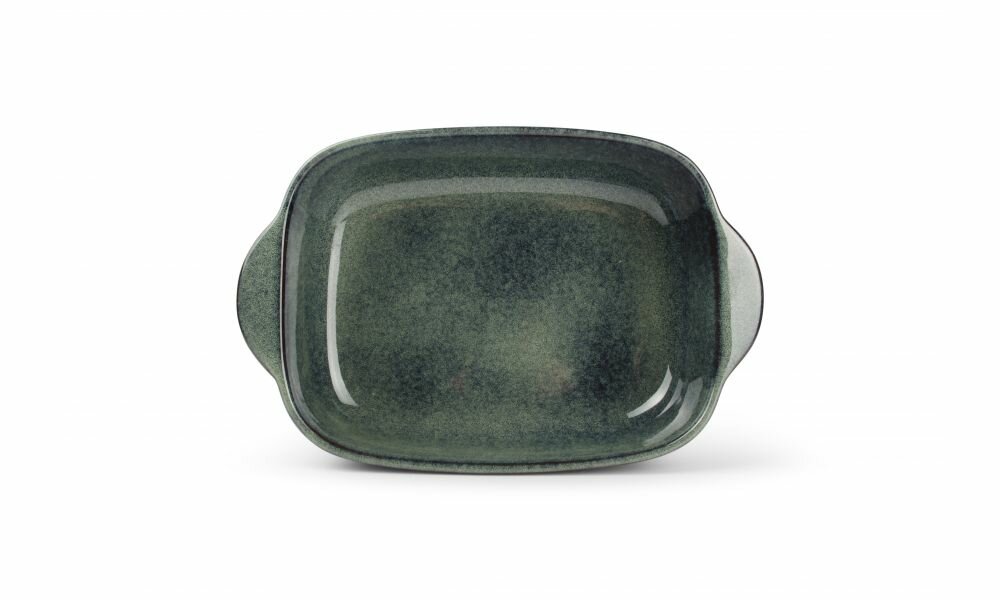 Ovenschaal 39 x 22,5 cm Meridian grijs/groen