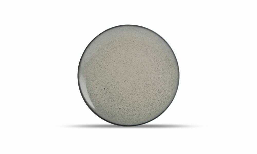 Plat bord 21cm Ash Grijs