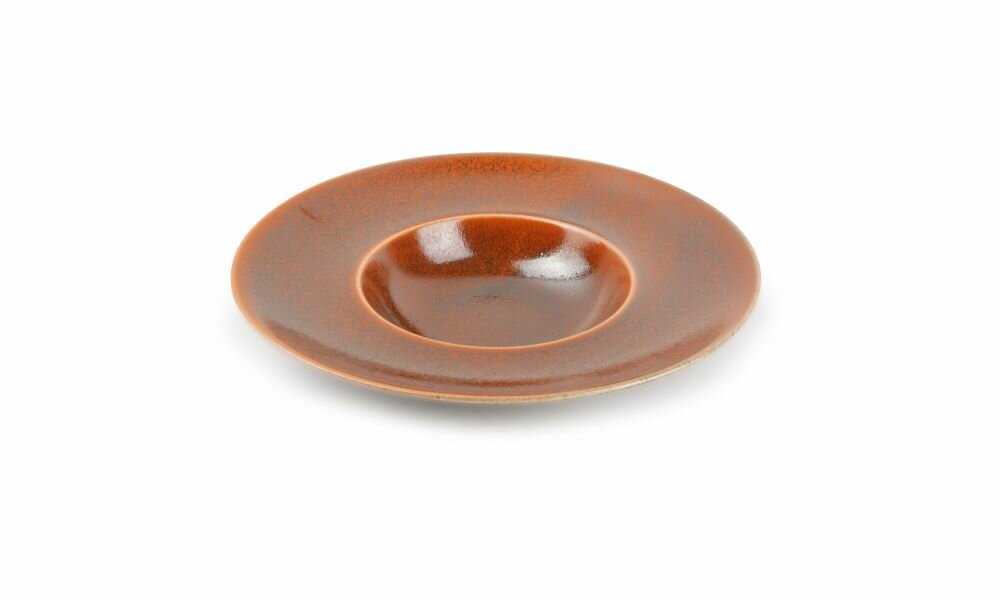 Diep bord 28cm Ash Oranje