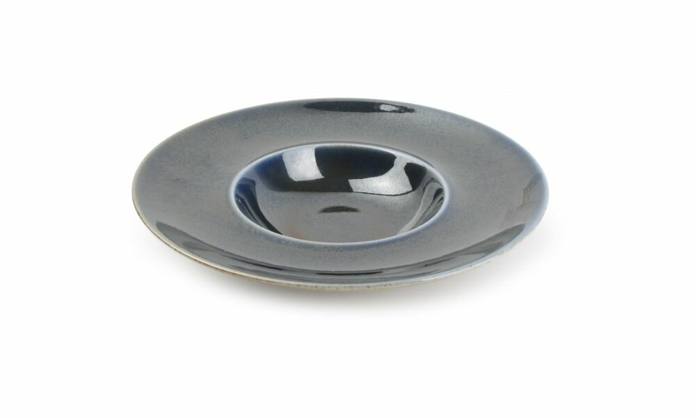 Diep bord 28cm Ash Blauw