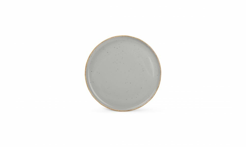 Plat bord 17.5cm Collect Grijs