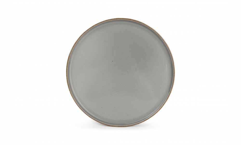 Plat bord 28cm Collect Grijs