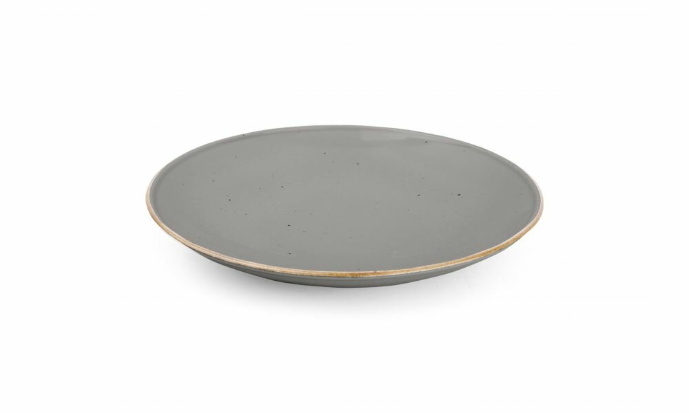 Diep bord 30cm Collect Grijs