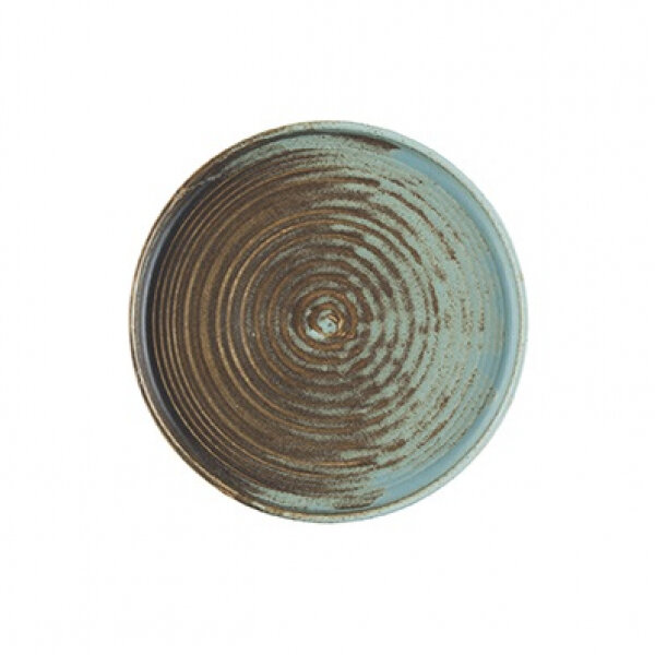 Bord 21&nbsp;cm Coral Brown Green