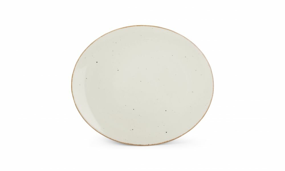 Plat bord 30.5cm x 26cm Collect Ivoor
