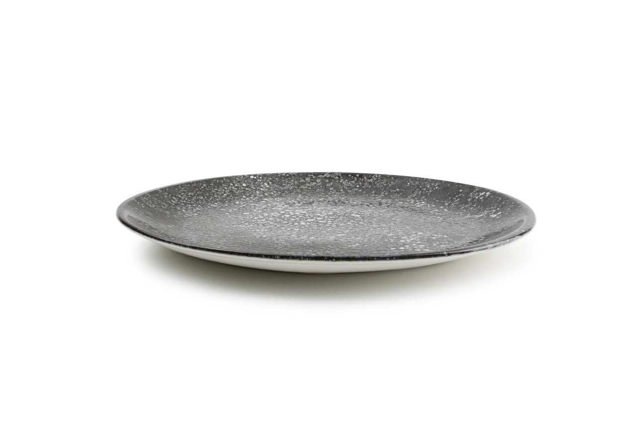 Schaal ovaal 36 x 28 cm Cosmos Black