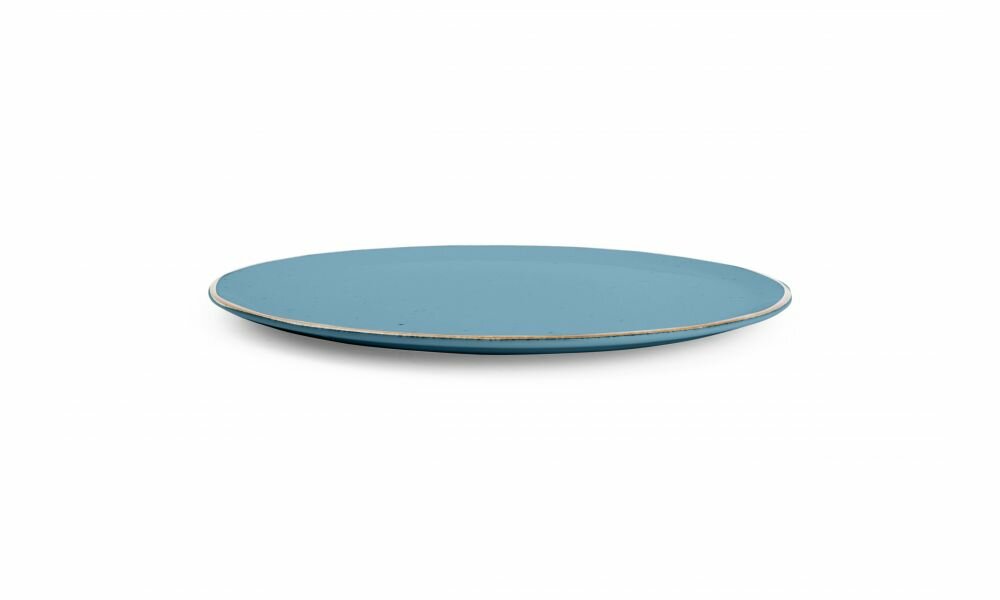 Plat bord 33cm Collect Blauw