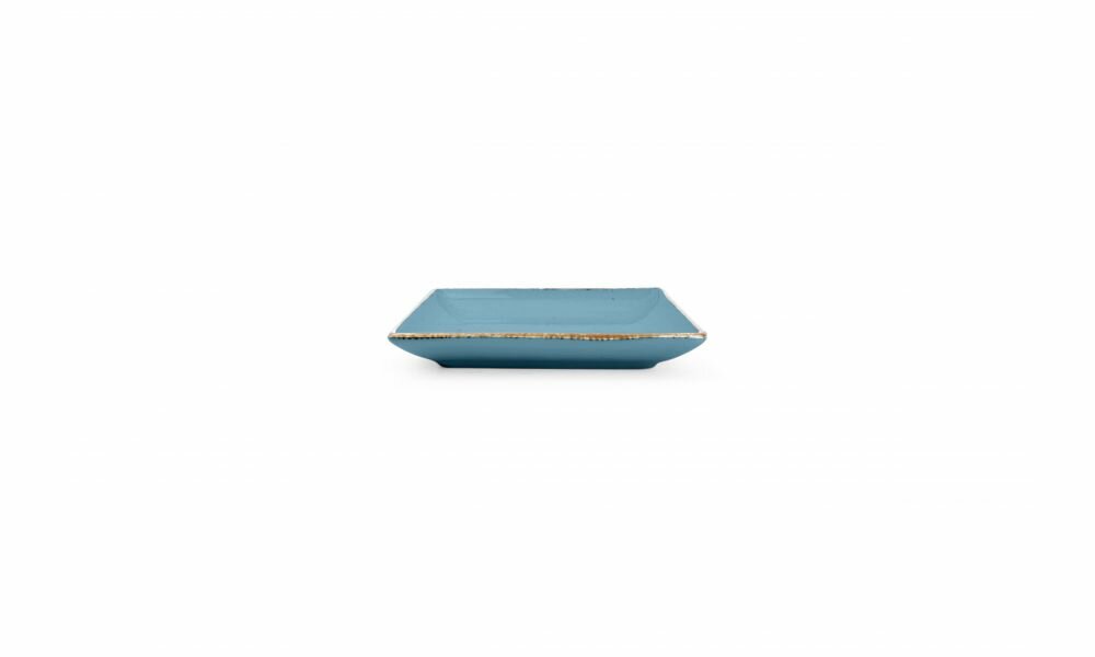 Plat bord 11cm x 11cm Collect Blauw