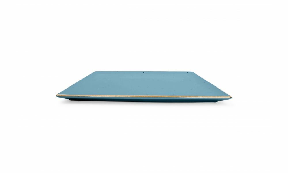 Plat bord 25.5cm x 25.5cm Collect Blauw