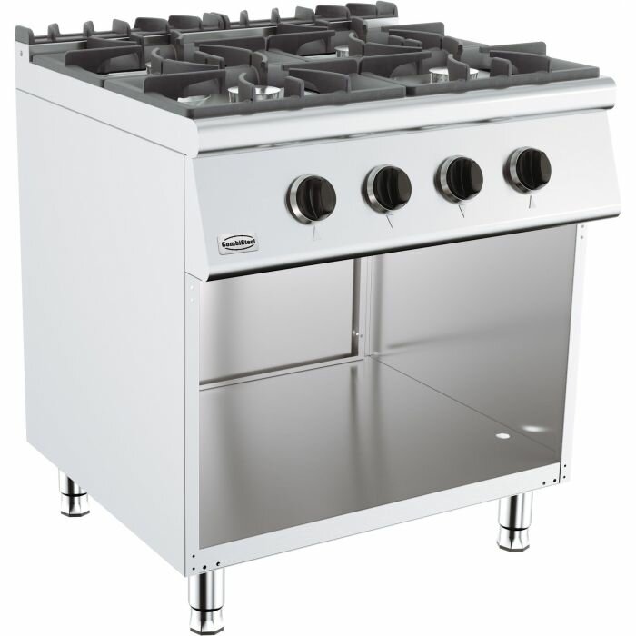 Gaskooktafel 4BR Combisteel Base 700