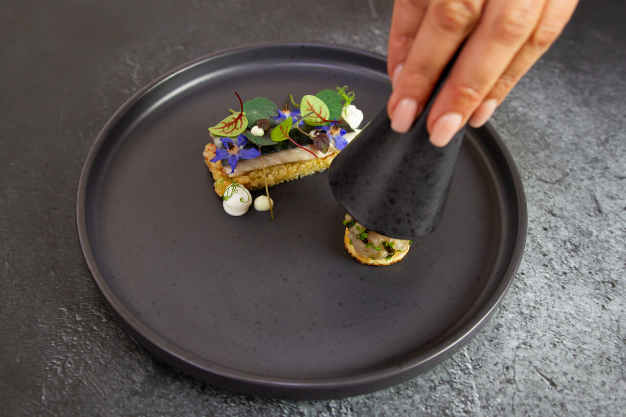 ShApes rond bord zwart 25,4 x 3