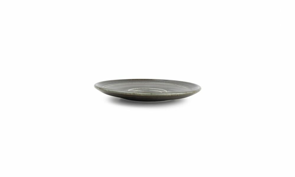 Schotel rond Ceres zwart 14cm