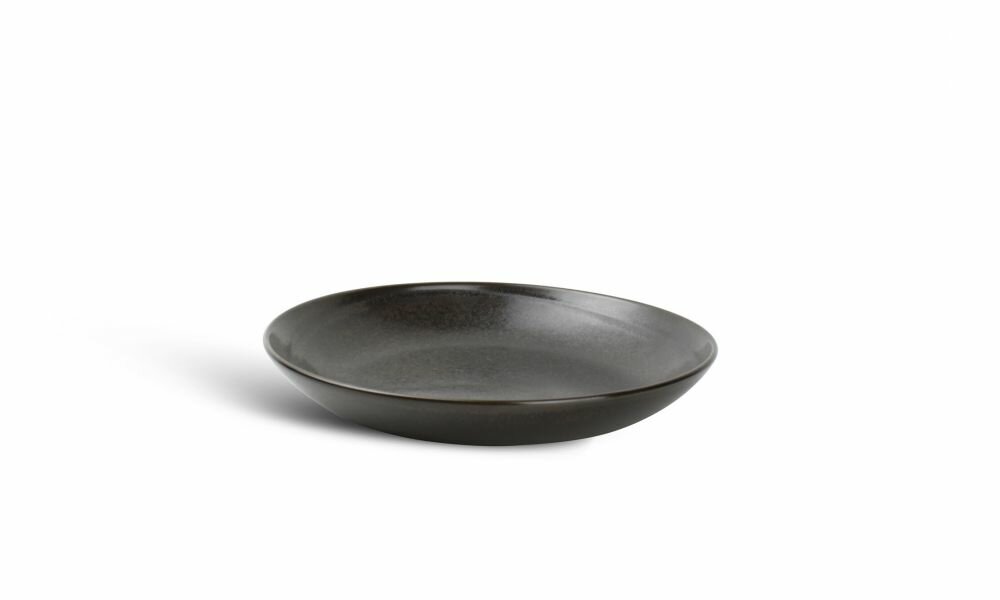 Diep bord Ceres zwart 24,5x4cm