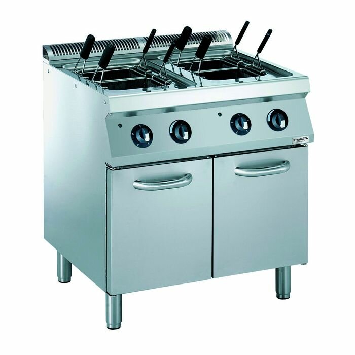 Pastakoker Elektrisch Dubbel Combisteel Pro 700 