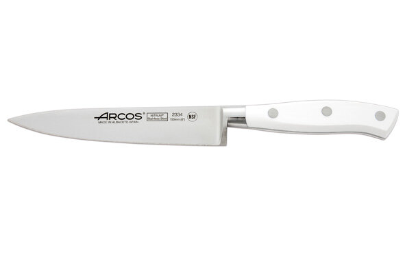 Koksmes wit 15 cm Riviera Arcos
