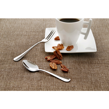 Theelepel Baguette 12,5cm zilver