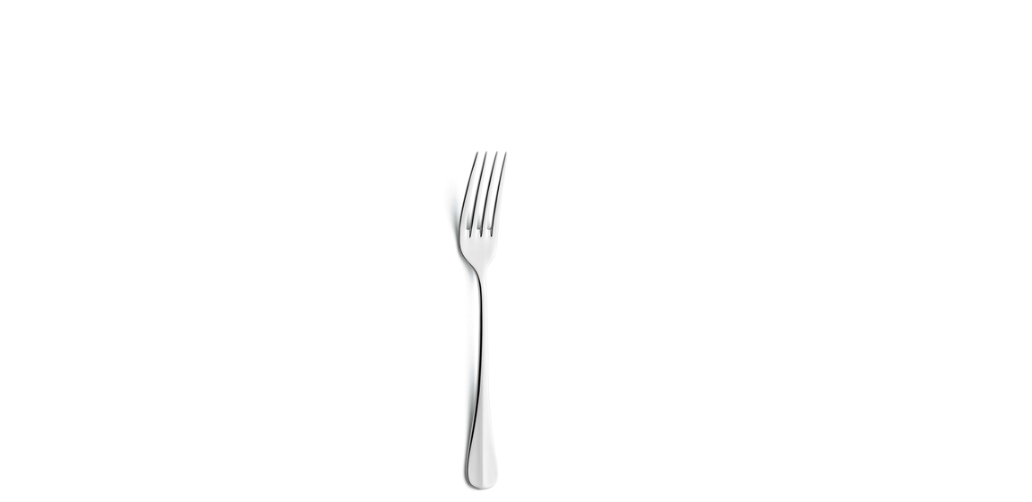 Dessertvork Baguette 18,5cm zilver 