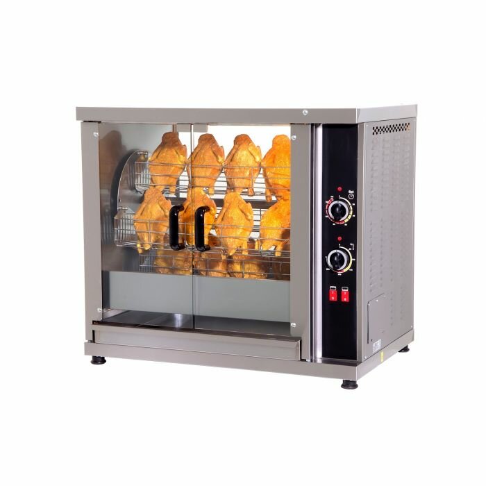 Kippengrill Elektrisch 3 Spitten Combisteel