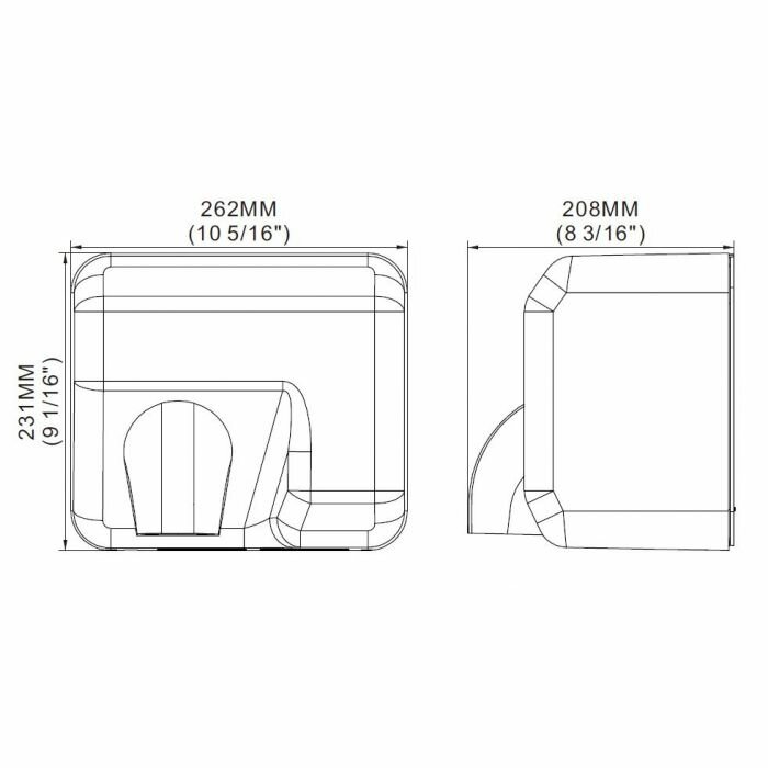 Handendroger HD-05&nbsp;Combisteel