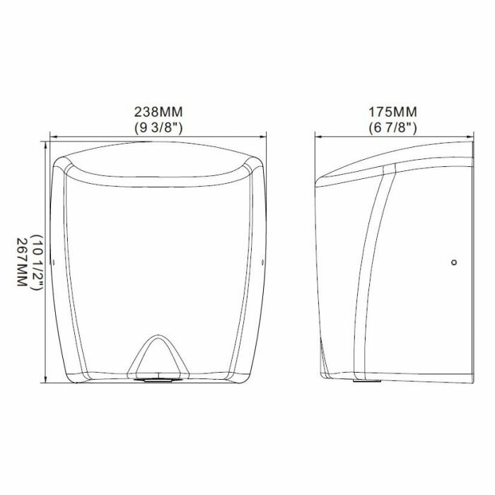 Handendroger HD-15&nbsp;Combisteel