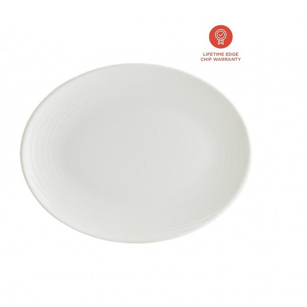 Bord 36 x 28 cm Off white Bonna Moove Loop