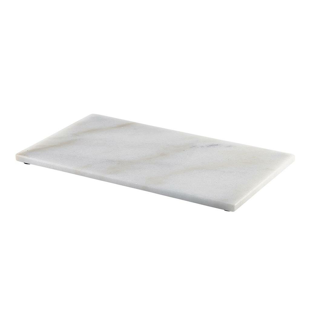 Plateau Marmer 32 x 18 cm Wit