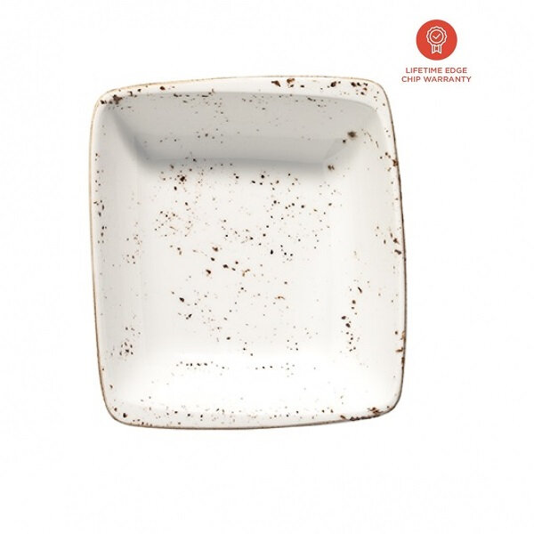 Kom vierkant 8 x 8,5 cm Bonna Grain Off-white