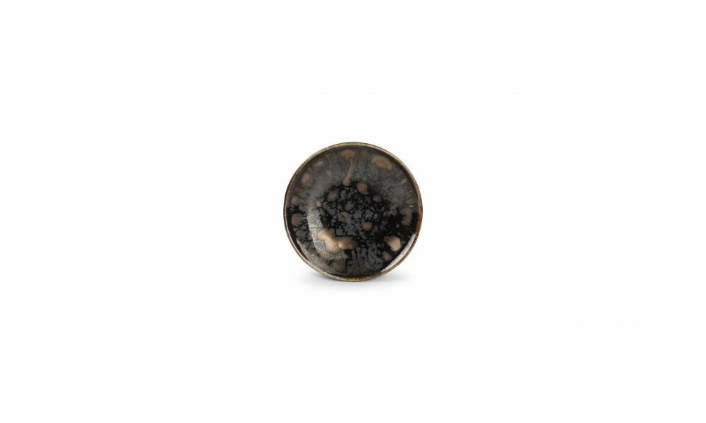 Bord 9 cm gold flaked Nobile
