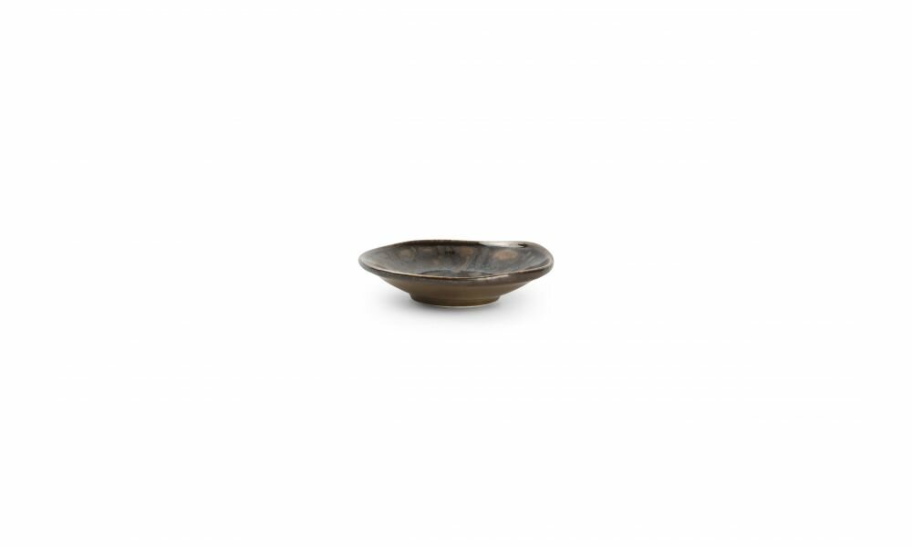 Bord 9 cm gold flaked Nobile