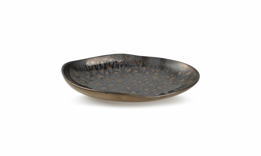 Bord 30 cm gold flaked Nobile