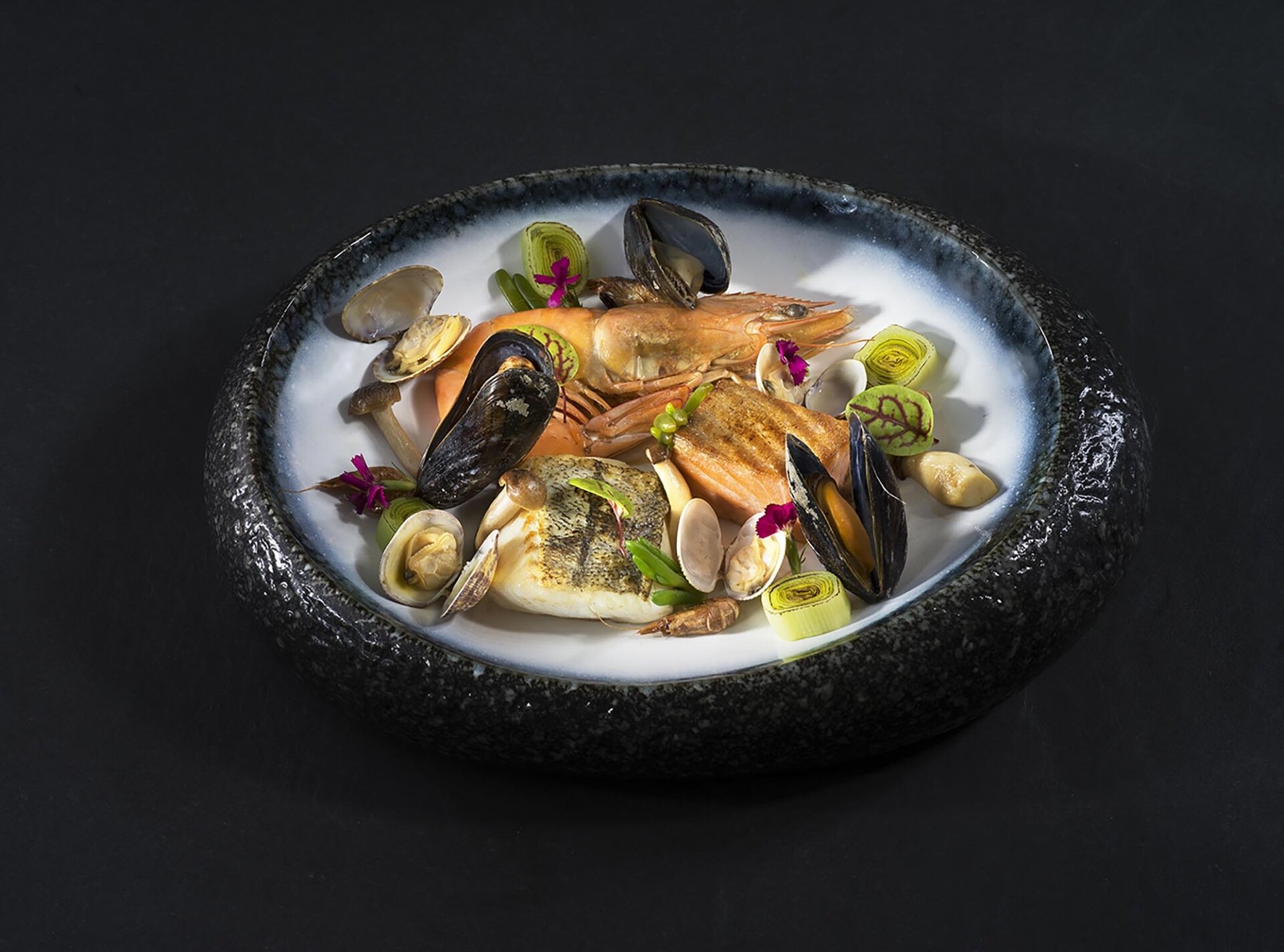 Schaal ovaal 32  x 24 cm Sea Pearl