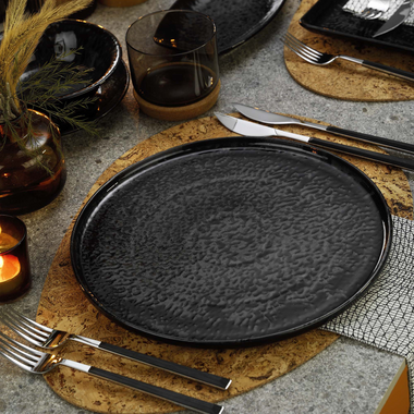 Bord 28 cm Tahiti Maastricht Porselein