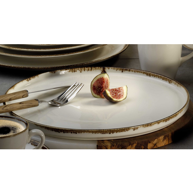 Bord 28 cm Akoya Maastricht Porselein
