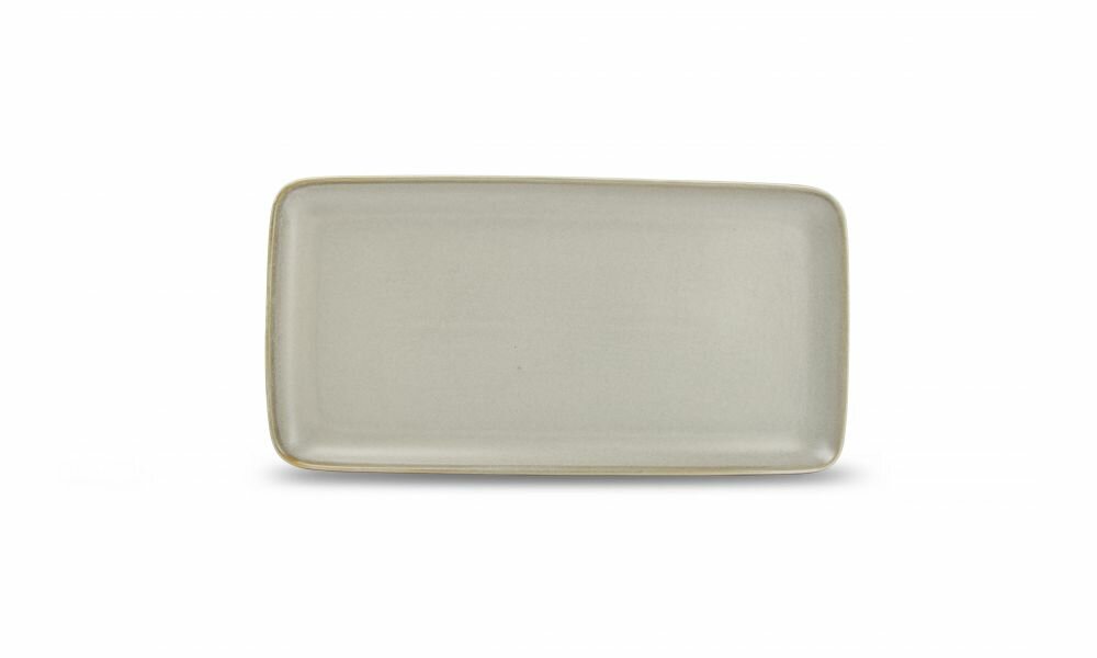 Serveerschaal 32,5 x 16 cm sage green Valet