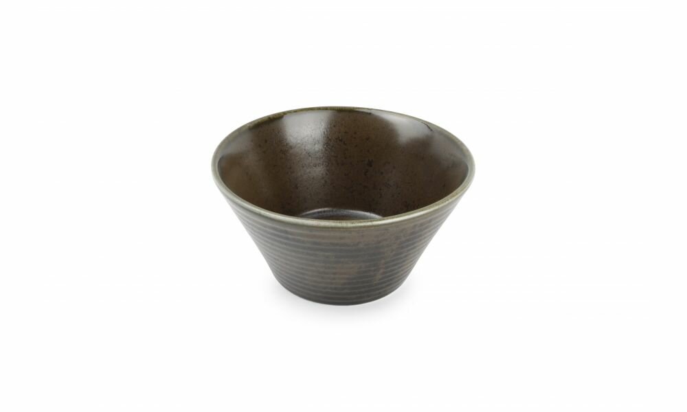Kom 18 cm conisch Black Line