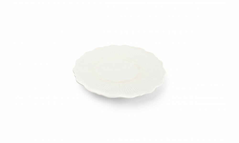 Plat Bord 21,5 cm White Floret